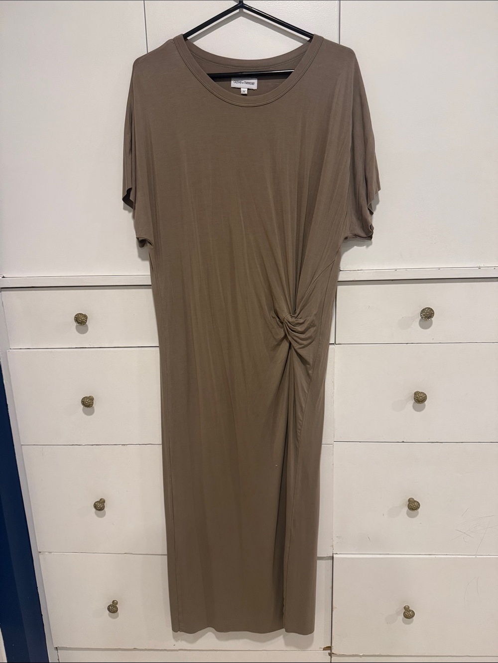 Olive and Tuesday Knot Dress